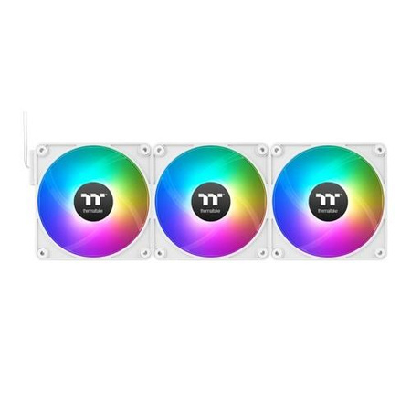 Wentylator - CT120 EX ARGB (3x120mm, PWM, łączenie magnetyczne) Biały