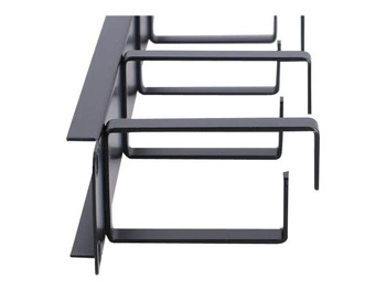EXTRALINK organizer kabli 1U czarny