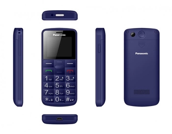 Telefon komórkowy dla seniora KX-TU110 niebieski