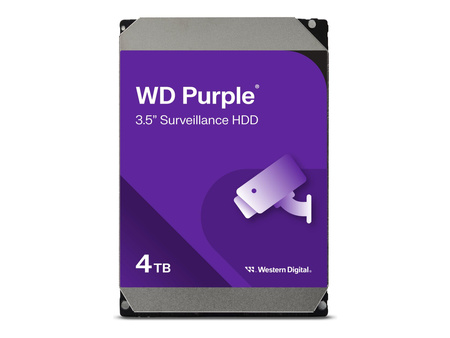 WD Purple 4TB SATA HDD 3.5inch internal 256MB Cache