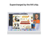 APPLE 24inch iMac with Retina 4.5K display: M4 chip with 10-core CPU and 10-core GPU 24GB 512GB SSD Silver