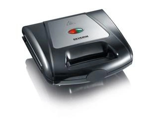 SEVERIN SANDWICH-TOSTER, 3 WYMIENNE NIEPRZYWIERAJĄCE PŁYTY DO KANAPEK, GRILLOWANIA I GOFRÓW, MOC 1000W SA2968
