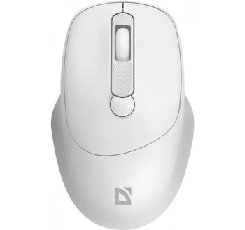 Mysz bezprzewodowa silent click FEAM MM-296 RF 1600 DPI Biała