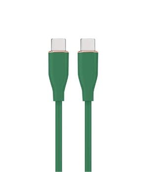 Kabel USB C(M) do USB C(M) 1.5M zielony