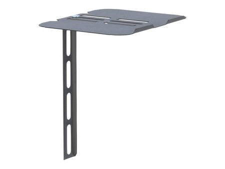 ART WALL SHELF for DVB-T2 DECODER Blue-ray / DVD player max 3 kg D-52 - dual assembly