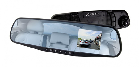 EXTREME Rejestrator samochodowy MIRROR