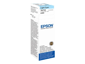 EPSON C13T67354A Tusz Epson T6735 light cyan 70 ml L800