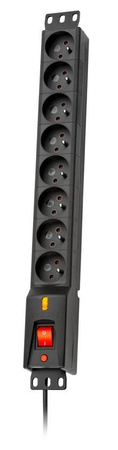 Listwa zasilająca Lestar LXARM  810  3L G-A K.:CZ 3,0M 19"PDU