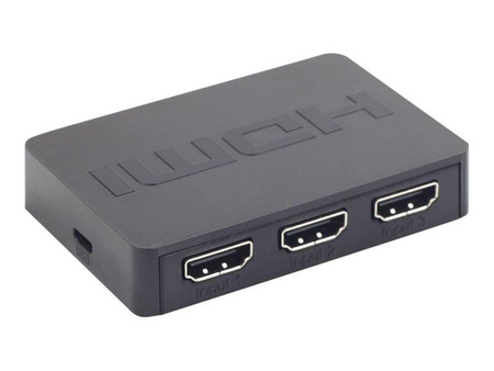 GEMBIRD DSW-HDMI-34 Gembird Przełącznik HDMI 3->1 (3x nadajnik - 1-> obdiornik)
