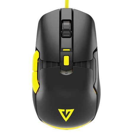 Mysz przewodowa Modecom Volcano JAGER optyczna czarna 