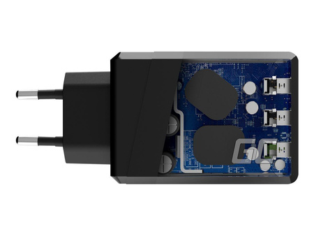 GREENCELL Ładowarka sieciowa ChargeSource 3 3xUSB 30W z szybkim ładowaniem Ultra Charge i Smart Charge