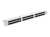 LANBERG PPU6-1048-S Lanberg Patch Panel 48 port 1U, kat. 6, szary