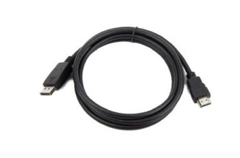 Kabel DisplayPort do HDMI męski czarny 5m