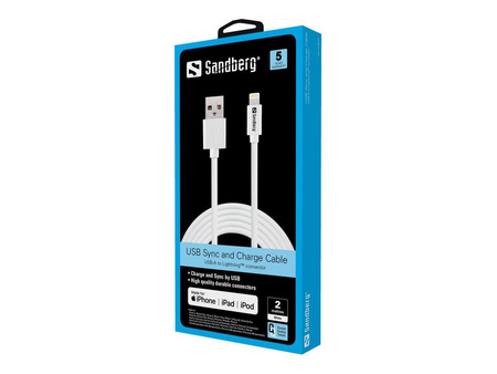 SANDBERG 440-94 SANDBERG Kabel USB>Lightning 2M AppleApproved