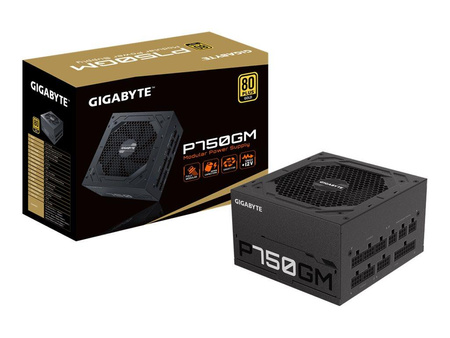 GIGABYTE GP-P750GM 750W ATX 12V v2.31 80 PLUS Gold certified Power Supply