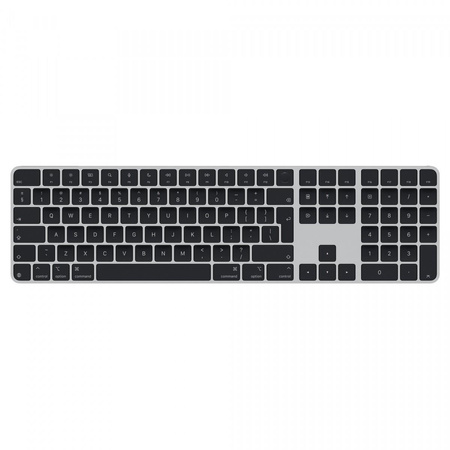 Klawiatura Magic Keyboard z Touch ID i polem numerycznym dla modeli Maca z czipem Apple - angielski (międzynarodowy) - czarne klawisze
