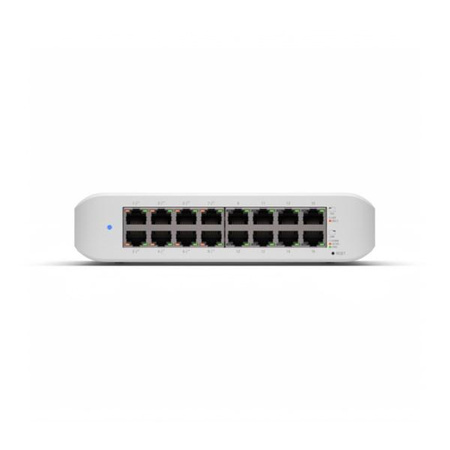 Switch Ubiquiti UniFi Lite 16 PoE 16p PoE ( PoE+: 8;) Managed Gigabit (USW-Lite-16-PoE-EU)
