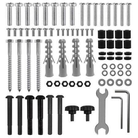 MACLEAN UCHWYT SUFITOWY DLA DWÓCH TV, MAX. OBCIĄŻENIE 2X40KG, 34-60", MAX VESA 600X400 MC-111 B