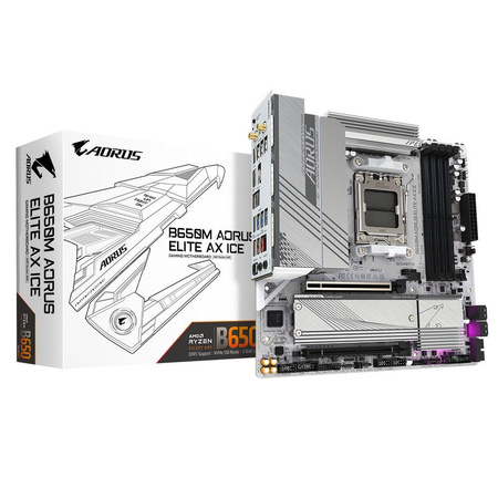 Płyta główna Gigabyte B650M AORUS ELITE AX ICE