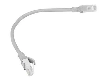 LANBERG PCU6-10CC-0025-S Lanberg Patchcord RJ45, kat. 6, UTP, 0.25m, szary
