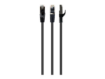 GEMBIRD PP6A-LSZHCU-BK-3M Gembird patchcord RJ45, kat. 6A, SFTP, LSZH, 3m, czarny