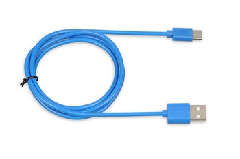 Kabel USB iBOX IKUMTCB TYP-C, 1m, 3A Niebieski