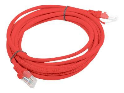 LANBERG PCU5-10CC-0300-R Lanberg Patchcord RJ45 kat. 5e UTP 3m czerwony