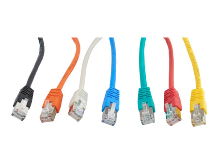 GEMBIRD patchcord RJ45 osłonka zalewana kat 5e FTP 1m szary
