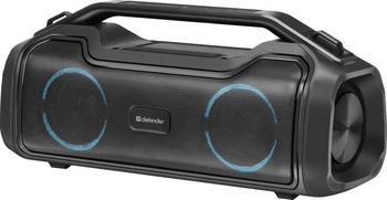 Głośnik Defender BEATBOX 50 Bluetooth 50W MP3/AUX/SD/USB/TWS/LED/IPX5/POWER BANK czarny