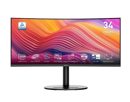 Monitor Modern MD342CQP 34 cale LED/UWQHD/Curve/120Hz/Black 