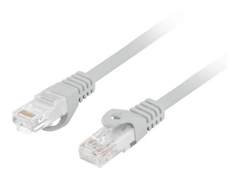 LANBERG Patchcord kat.6 UTP LSZH CU 10m szary Fluke passed