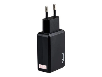 AKYGA Ładowarka sieciowa 240V AK-CH-06 1x USB 2.1A czarna