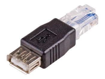 AKYGA Adapter AK-AD-27 USB A f / RJ45 m