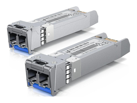 UBIQUITI UACC-OM-SM-10G-D-2 OPTICAL MODULE SINGLE-MODE MODULE 10GBPS 2-PACK