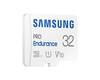 SAMSUNG PRO Endurance microSD 32GB UHS-I U1 Class10 R100/W30 up to 17520 hours incl SD Adapter 2022 (P)