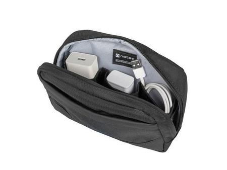 NATEC Plecak do laptopa Kudu plus z organizerem 15.6inch 16 L Czarny