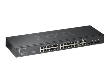 ZYXEL GS1920-24V2-EU0101F Zyxel GS1920-24v2 24-port GbE Smart Managed Switch 4x GbE combo (RJ45/SFP) ports