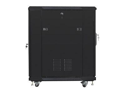 LANBERG FF01-6815-12B Lanberg szafa stojąca rack 19 15U/ 600x800mm czarna