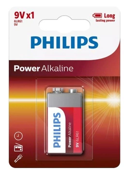 Bateria Power Alkaline 9V 1szt. blister (LR61)