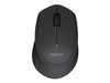 LOGITECH M280 Mouse right-handed optical 3 buttons wireless 2.4 GHz USB wireless receiver black