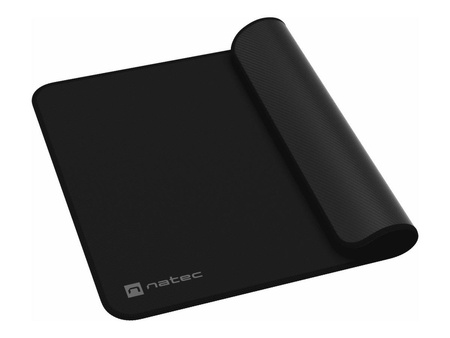 NATEC Podkładka pod mysz Colors Series Obsidian black 300x250mm