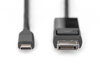 Kabel adapter USB Typ C/DisplayPort dwukierunkowy 8K 30Hz 2m
