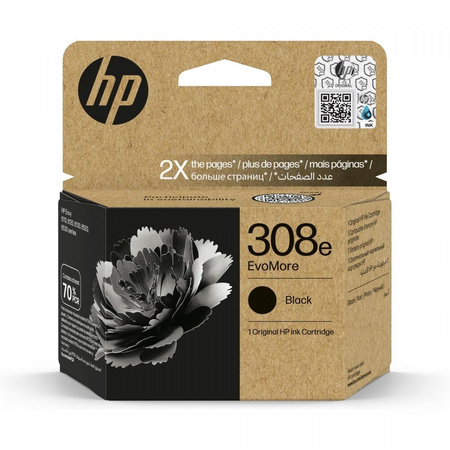 HP 308E EVOMORE BLACK ORIGINAL/EN/DE/PL/CZ/NL INK CARTRIDGE