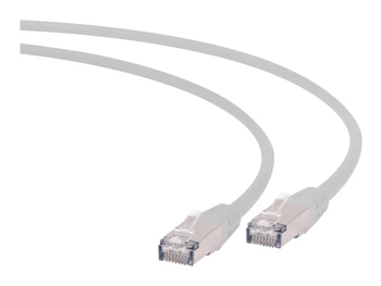 GEMBIRD PP6A-LSZHCU-1M Gembird patchcord RJ45, kat. 6A, SFTP, LSZH, 1m, szary