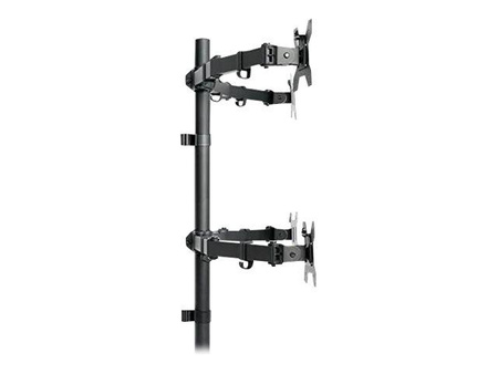 TECHLY 027521 Techly Ramię biurkowe na cztery monitory LED/LCD 13-27 VESA 4x 10kg regulowane