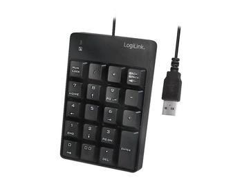 LOGILINK ID0184 LOGILINK - Klawiatura numeryczna USB, 19 klawiszy
