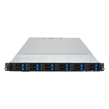 Platforma Asus Rack (1U) RS700A-E12-RS12U AMD Epyc 9004 (12x NVMe, 2xM.2, 1xGPU, 2x10Gbe, IPMI, 1+1 2600W)