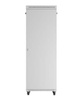 Szafa instalacyjna rack stojąca 47U 800x1000 szara drzwi przeszkolne LCD ( flat pack) V2