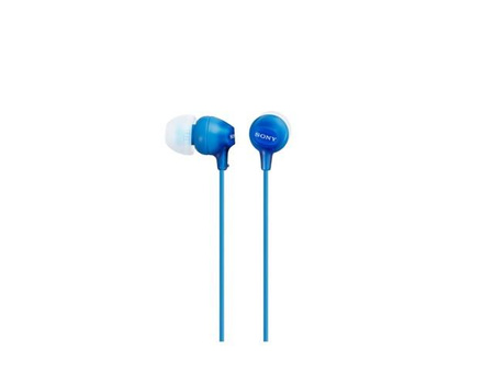 Słuchawki EX Serie 9mm MDR-EX15LP blue 