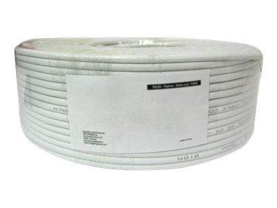 TECHLYPRO 026067 TechlyPro Kabel instalacyjny skrętka U/UTP Cat5e 4x2 linka CCA 100m szary